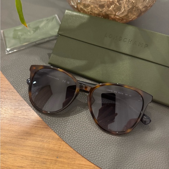 Longchamp Other - Longchamp Brown Tortoise Sunglasses